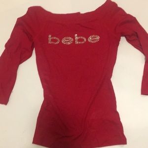 Bebe Off Shoulder Top
